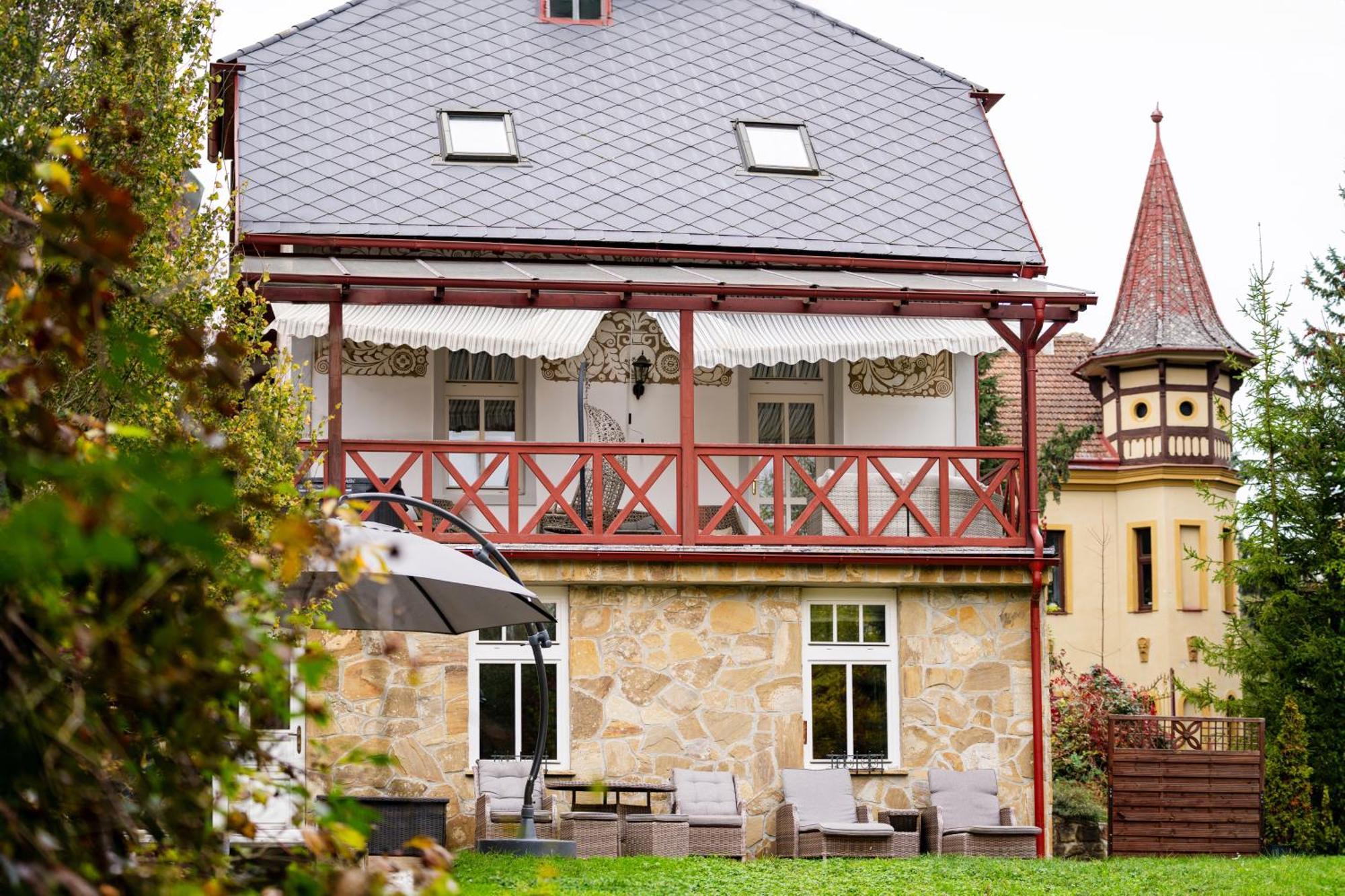 Villa Emausy Luhačovice Exterior foto